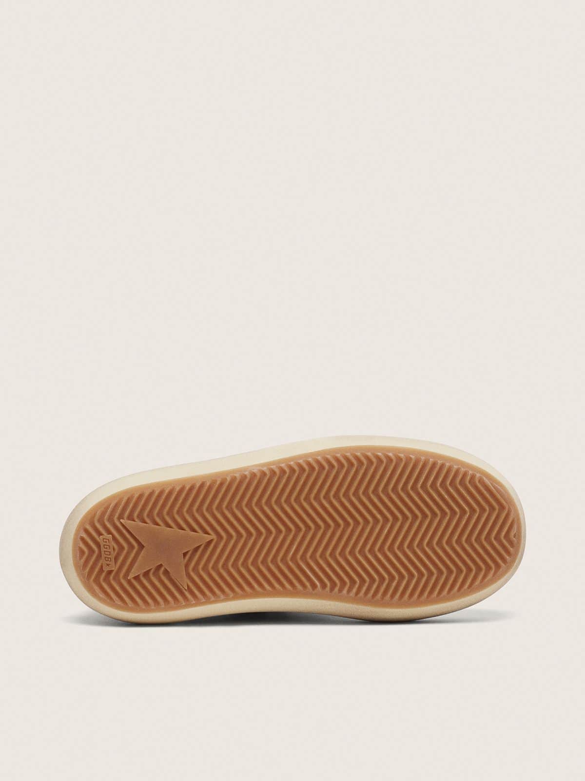 Golden Goose Women’s Space-Star in old rose suede with shearling lining