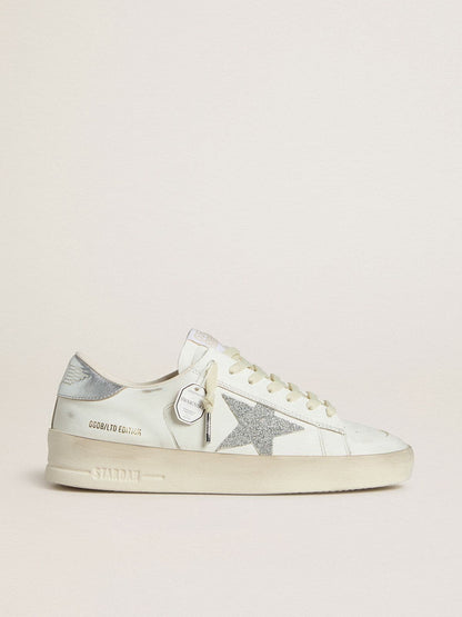 Golden Goose Women’s Stardan LTD with Swarovski crystal star and metallic leather heel tab
