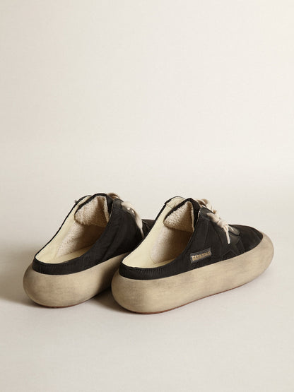 Golden Goose Women's Space-Star Sabots with leather star and shearling lining