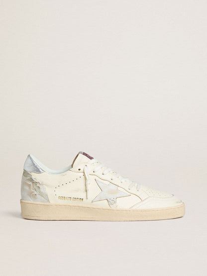 Golden Goose Women’s Ball Star LTD with patchwork star and metallic leather heel tab