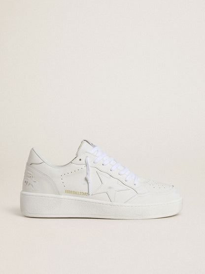Golden Goose Women's Ball Star with white leather star and heel tab