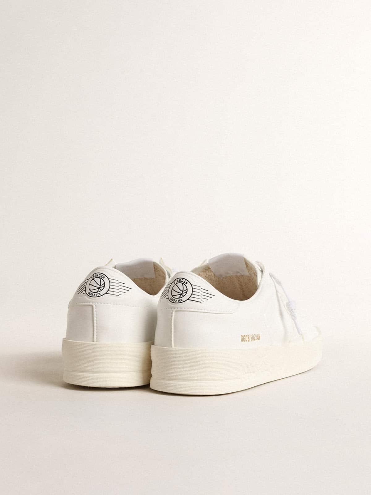 Golden Goose Women’s bio-based Stardan with white star and heel tab