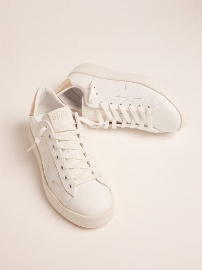 Golden Goose Women’s Purestar sneakers with gold-coloured heel tab