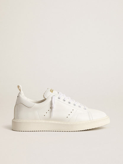 Golden Goose Women’s bio-based Starter with white star and heel tab