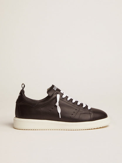 Golden Goose Starter sneakers in total black leather
