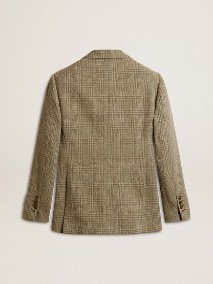 Golden Goose Women's double-breasted blazer in Shetland wool