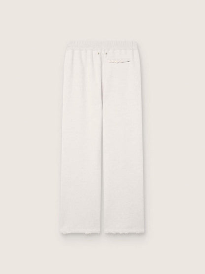 Golden Goose Star unisex sweatpants in gray melange fleece