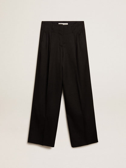 Golden Goose Women’s black wool gabardine pants