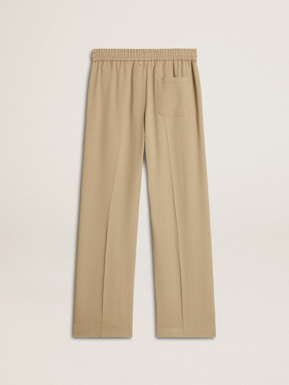 Golden Goose Women's travertine-colored joggers
