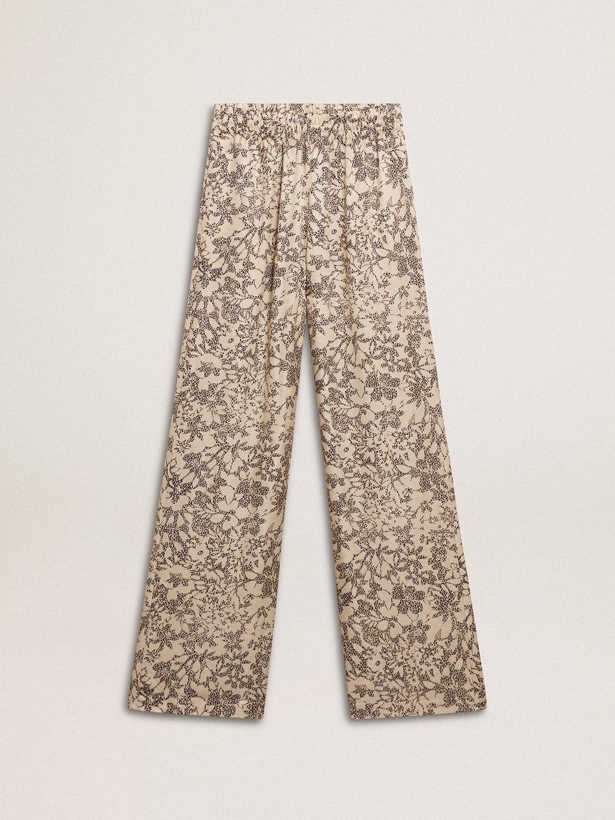 Golden Goose Women's joggers with floral print
