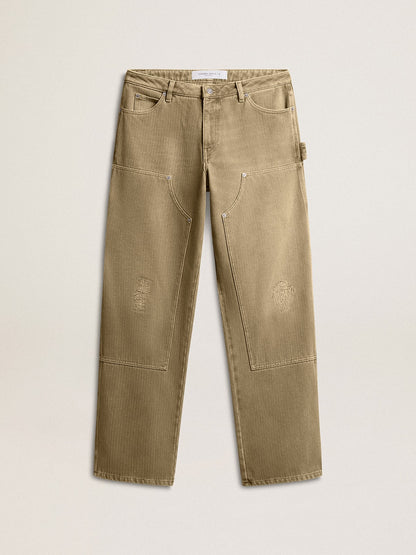 Golden Goose Women's distressed-effect cotton pants