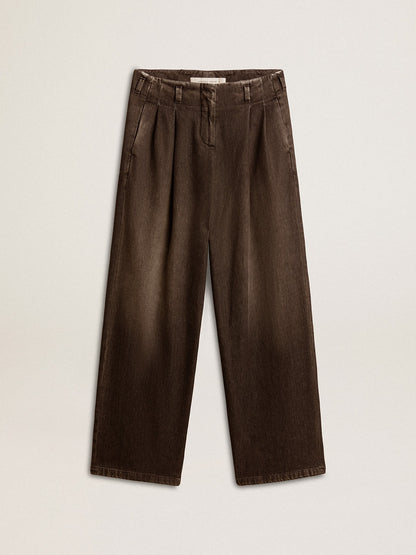 Golden Goose Women's medium-wash cotton pants