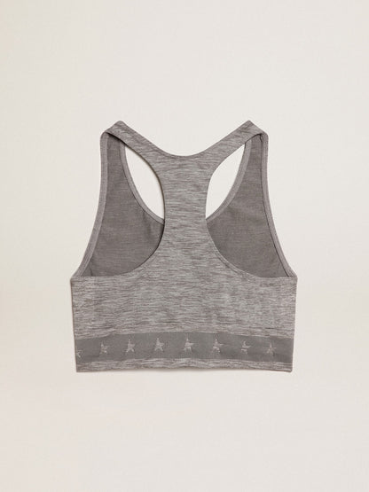 Golden Goose Gray melange athletic top