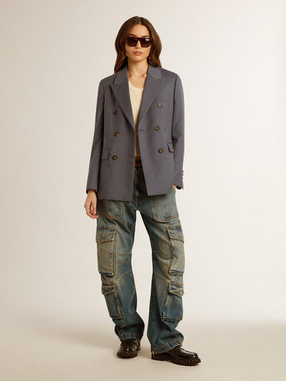 Golden Goose Parchment-colored sleeveless top