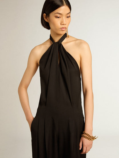 Golden Goose Black wool gabardine jumpsuit