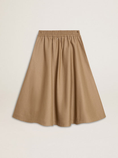 Golden Goose Women’s beige circle skirt