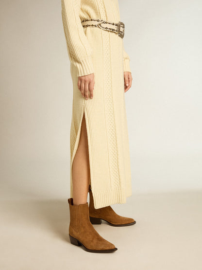Golden Goose Debbie brown suede boots