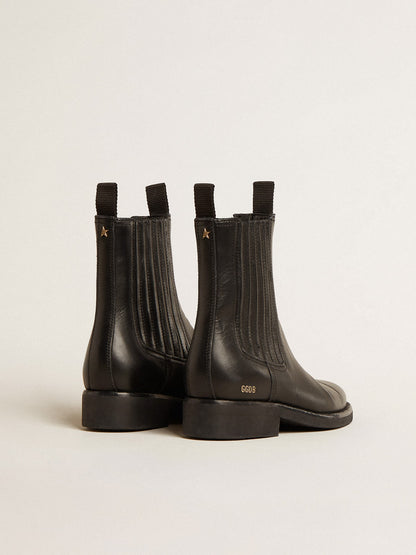 Golden Goose Women’s Chelsea boots in black leather