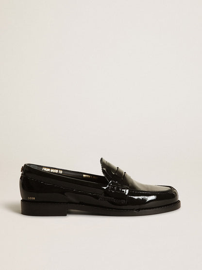 Golden Goose Jerry loafer in black patent leather