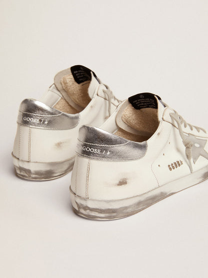 Golden Goose Men's Super-Star with laminated star and heel tab