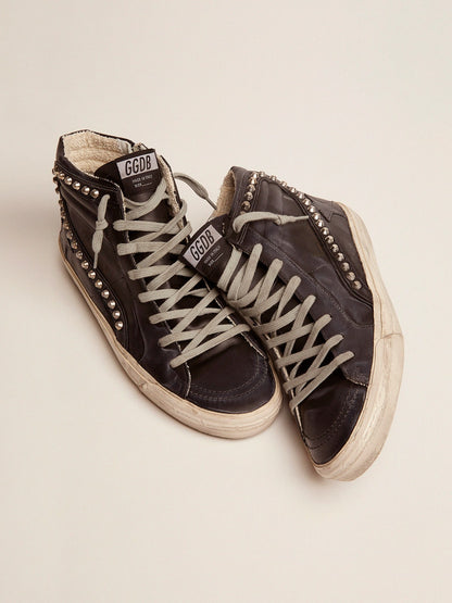 Golden Goose Men's Slide black with studs