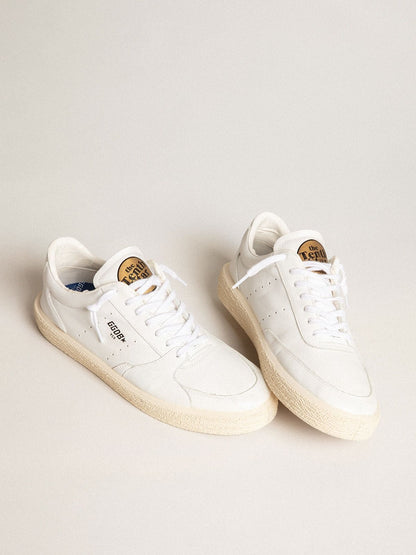 Golden Goose Men's Tenth Star in white leather