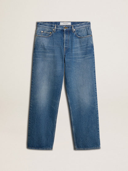 Golden Goose Blue medium wash loose jeans