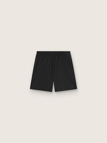 Golden Goose Men's black double-layer sports shorts