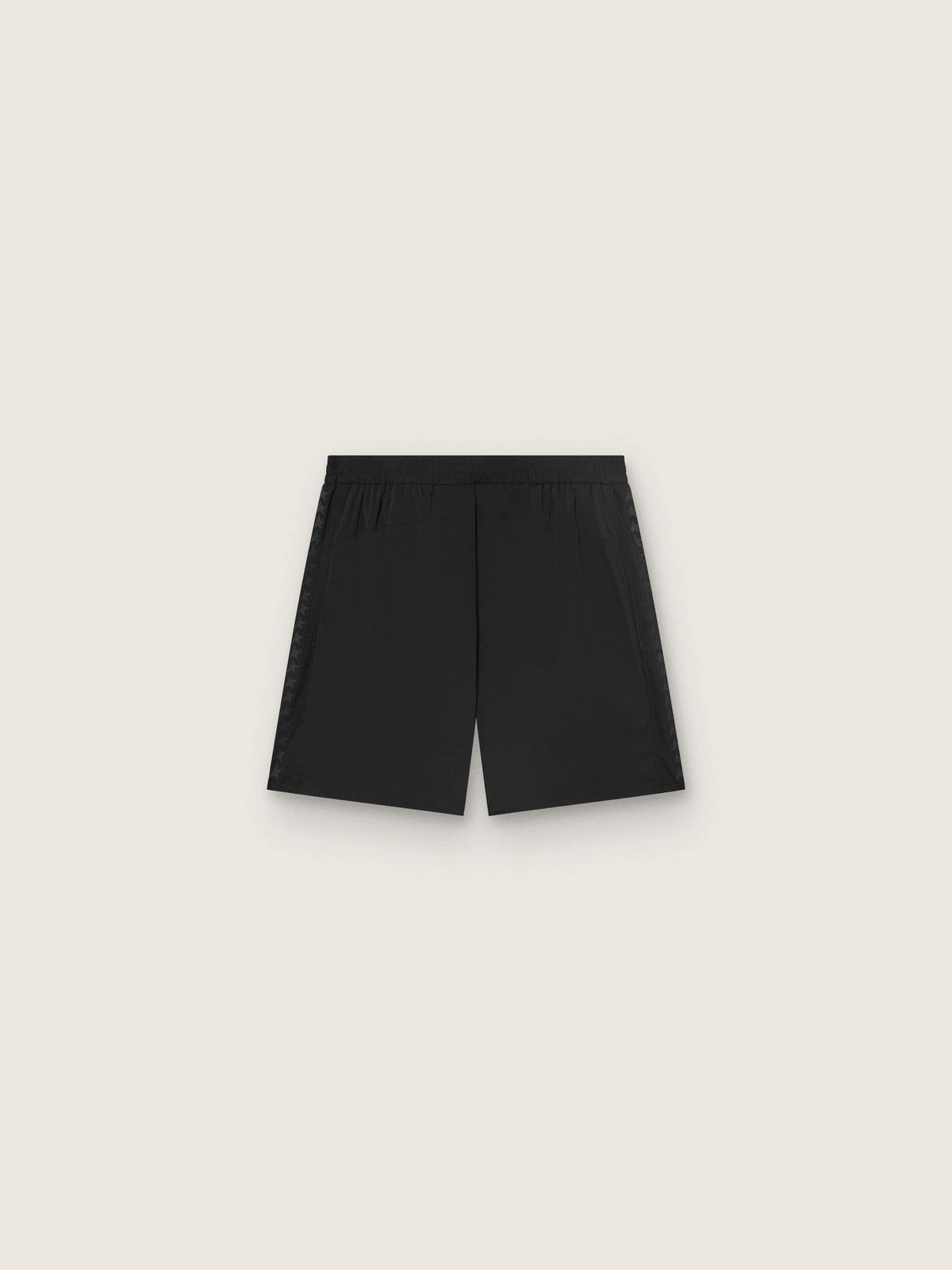 Golden Goose Men's black double-layer sports shorts