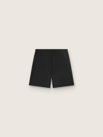 Golden Goose Men's black double-layer sports shorts
