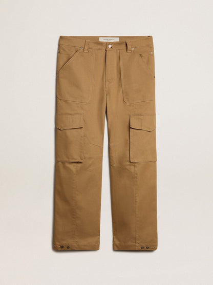 Golden Goose Beige khaki cargo pants
