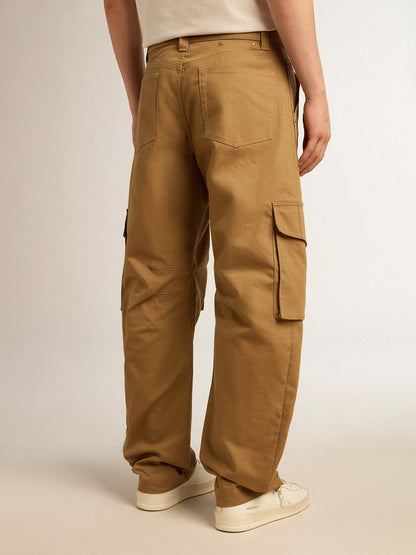 Golden Goose Beige khaki cargo pants