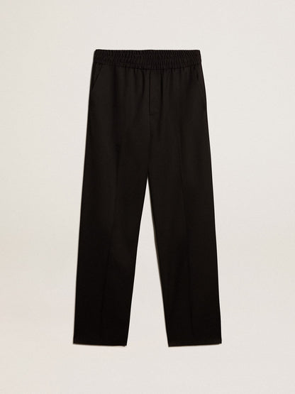 Golden Goose Men’s joggers in black wool