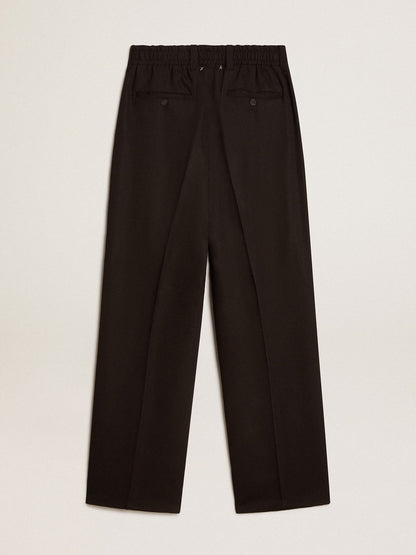 Golden Goose Black wool and viscose blend pants