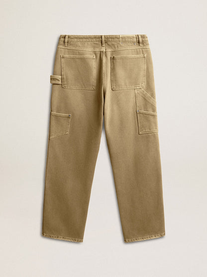 Golden Goose Men's distressed-effect cotton pants