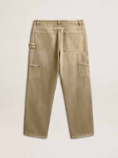Golden Goose Men's distressed-effect cotton pants