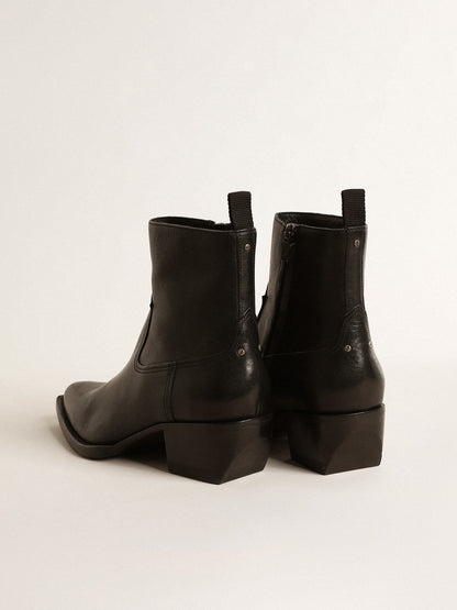 Golden Goose Men’s low Debbie boots in black leather