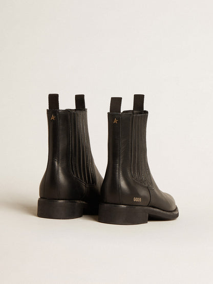 Golden Goose Men’s Chelsea boots in black leather