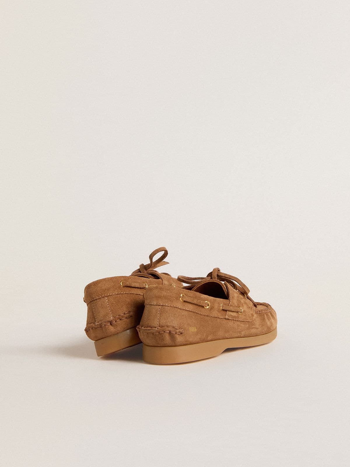 Golden Goose Junior Cruise loafer in light brown suede