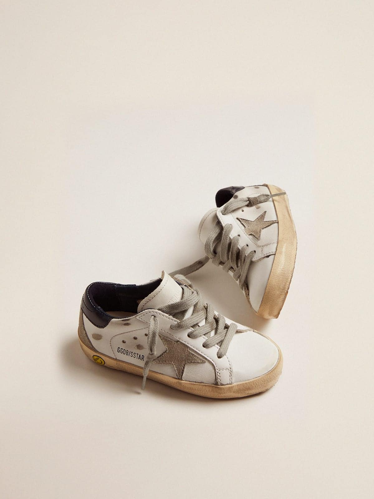 Golden Goose Super-Star Young with suede star
