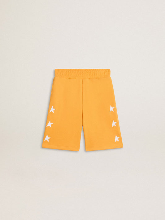 Golden Goose Boys' mustard yellow shorts