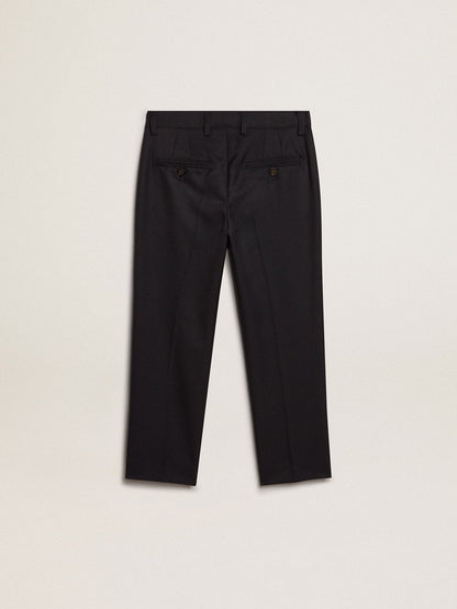 Golden Goose Boys’ pants in dark blue wool