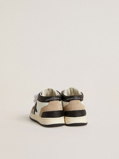 Golden Goose Junior June in nappa with suede inserts and black leather star