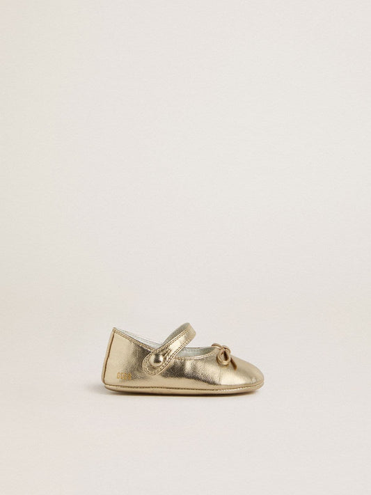 Golden Goose Sofi Baby ballet flats in gold leather